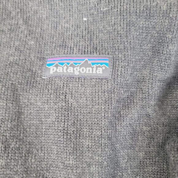 Patagonia Men's Black Better Half Zip Long Sleeve Pullover Sweater Size S - Picture 5 of 8
